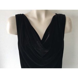 Lauren Ralph Lauren Tops - LAUREN RALPH LAUREN VELVET COWL NECK TOP BLOUSE L Lauren Ralph Lauren Tops - LAUREN RALPH LAUREN VELVET COWL NECK TOP BLOUSE L